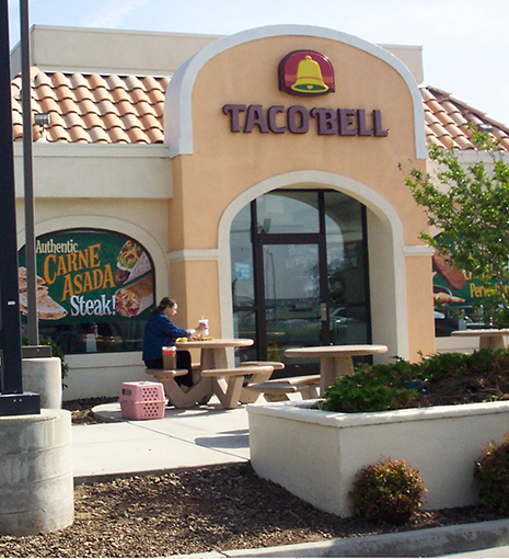 Taco Bell Exterior Taco Bell Exterior